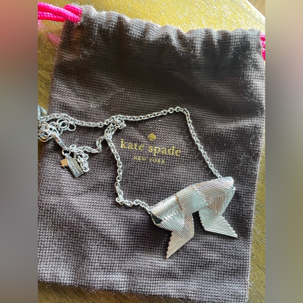 Kate Spade bow necklace